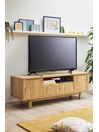 Natural Arches Mango Up to 65 inch Wood Effect TV Unit, Up to 65 inch
