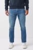 Leuchtend blau - Slim Fit - Comfort Stretch-Jeans, Slim