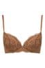 Ann Summers Nude 3 Sexy Lace Planet Padded Plunge Bra