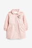 Pink Shower Resitant Corsage Trench Coat (3mths-7yrs)