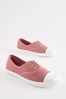 Pink Slip On Canvas Shoes