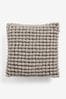 Grey Global Bobble Cushion, 43 x 43cm