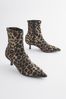 Leopard Forever Comfort® Ankle Sock Boots