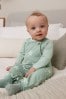 Salbeigrün, Stern - Baby Jersey-Latzhose und Body (0 Monate bis 2 Jahre)