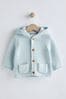 Pale Blue Baby Knitted Cardigan (0mths-3yrs)