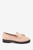Nude Forever Comfort® Leather Tassel Chunky Loafer Shoes
