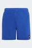Blue adidas 3S Swim Shorts
