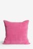 Fuchsia Pink 59 x 59cm Soft Velour Cushion, 59 x 59cm