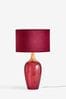 Cranberry Red Hampton Table Lamp