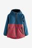 Red/Blue Waterproof Fleece Lined Coat (3-17yrs)