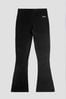 Pineapple Black Flare Jersey Womens Trousers