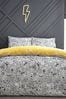 furn. Doodle Abstract Reversible Duvet Cover and Pillowcase Set
