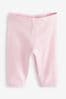 Pale Pink Cropped Leggings (3mths-7yrs)
