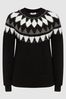 Pulover cu model fairisle Metalic Reiss Holly