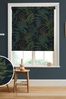 Graham & Brown Fern Navy Midsummer Made to Measure Roller Blind