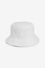 White Bucket Hat (3mths-16yrs)