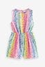 Rainbow Animal Cut-Out Detail Playsuit (3-16yrs)