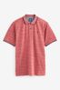 Red Soft Touch wool Polo Shirt