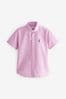 Pink Oxford Palm Shirt (3-16yrs)