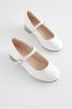 White Satin (Stain Resistant) Occasion Heel Shoes