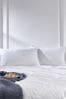 Snuggledown Goose Feather And Down Medium Support Back Sleeper White Pillow