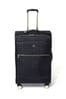 Dune London Black Oriel Monogram 78cm Large Suitcase
