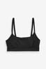 self. Black Smoothing Comfort Non Wired Bralette