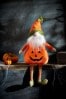 Orange Halloween Pumpkin Light Up Gonk