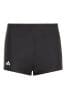 adidas Black Classic 3-Stripes Swim Boxers