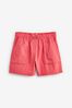 Pink Cargo Utility 100% Cotton Shorts