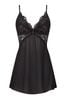 Ann Summers The Icon Embroidered Mesh Chemise Slip Nightie