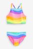 Multi Bright Stripe Bikini (3-16yrs)