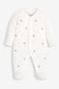 JoJo Maman Bébé Baby-Schlafanzug aus bestickter Baumwolle