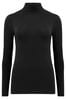 Pour Moi Black Roll Neck Second Skin Thermals
