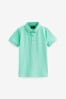 Light Green Short Sleeve Polo tze Shirt (3-16yrs)