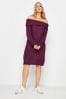 Long Tall Sally Purple Bardot Tunic