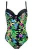 Pour Moi Black St Lucia Padded Swimsuit