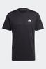 adidas Black PERFORMANCE Train Essentials Training T-Shirt