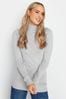 Long Tall Sally Grey Roll Neck Jumper