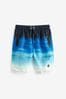 Blue Ombre Board Swim Shorts (3-16yrs)