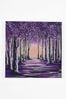 Картина на холсте «Фиолетовый лес» Steven Brown Art (средний размер)