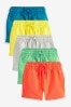Regenbogenfarben - Jersey-Shorts im 5er-Set (3 Monate bis 7 Jahre)