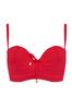 Pour Moi Red Santa Cruz Strap Bikini