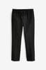 Black Pull On Waist Pull-On Suit Trousers (3-16yrs)