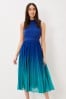 Phase Eight Green Piper Ombre Maxi Dress