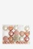 50 Pack Natural Christmas Baubles