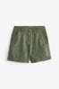 Khaki Green Chino Boy Shorts, Regular