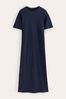 Boden Blue Jersey Midi T-Shirt Dress