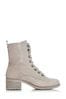 Moda In Pelle Bezzie Lace Up Leather Ankle Cloud Boots
