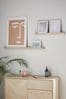 Light Stone Picture Ledge Wall Shelf